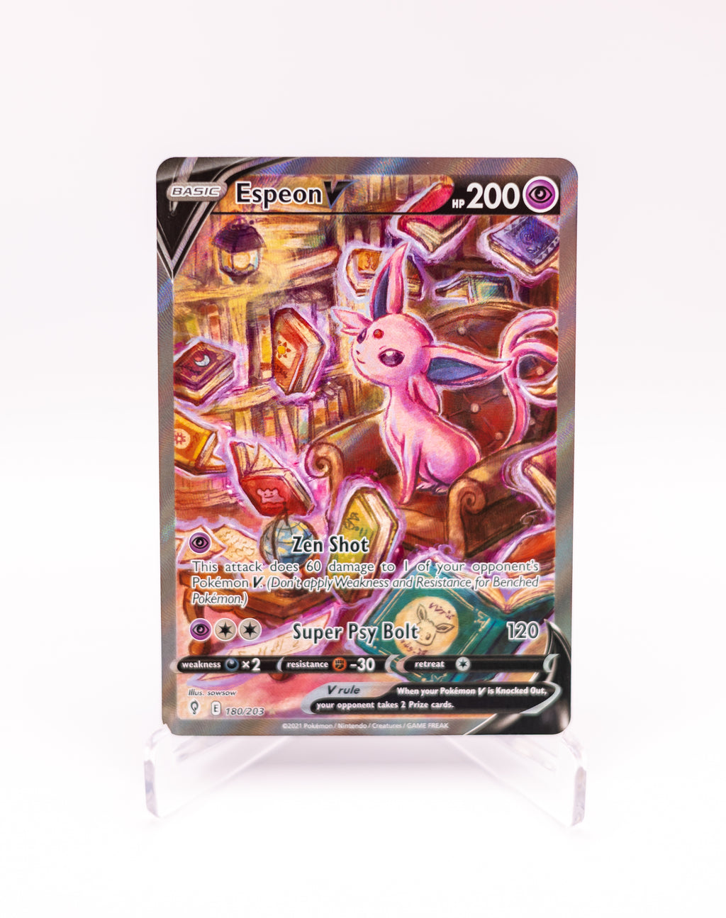 Espeon V 180/203 NM