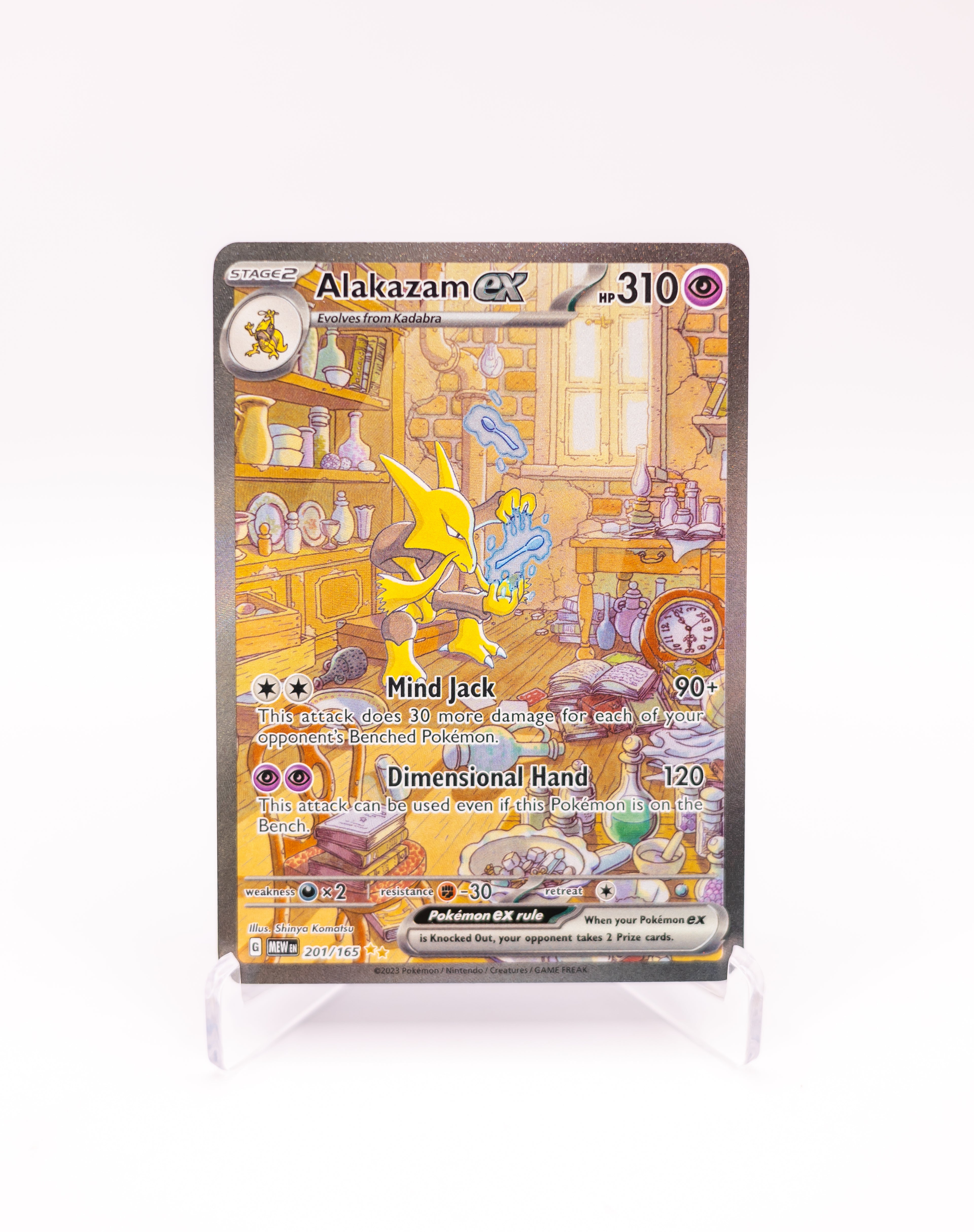 Alakazam EX 201/165 NM