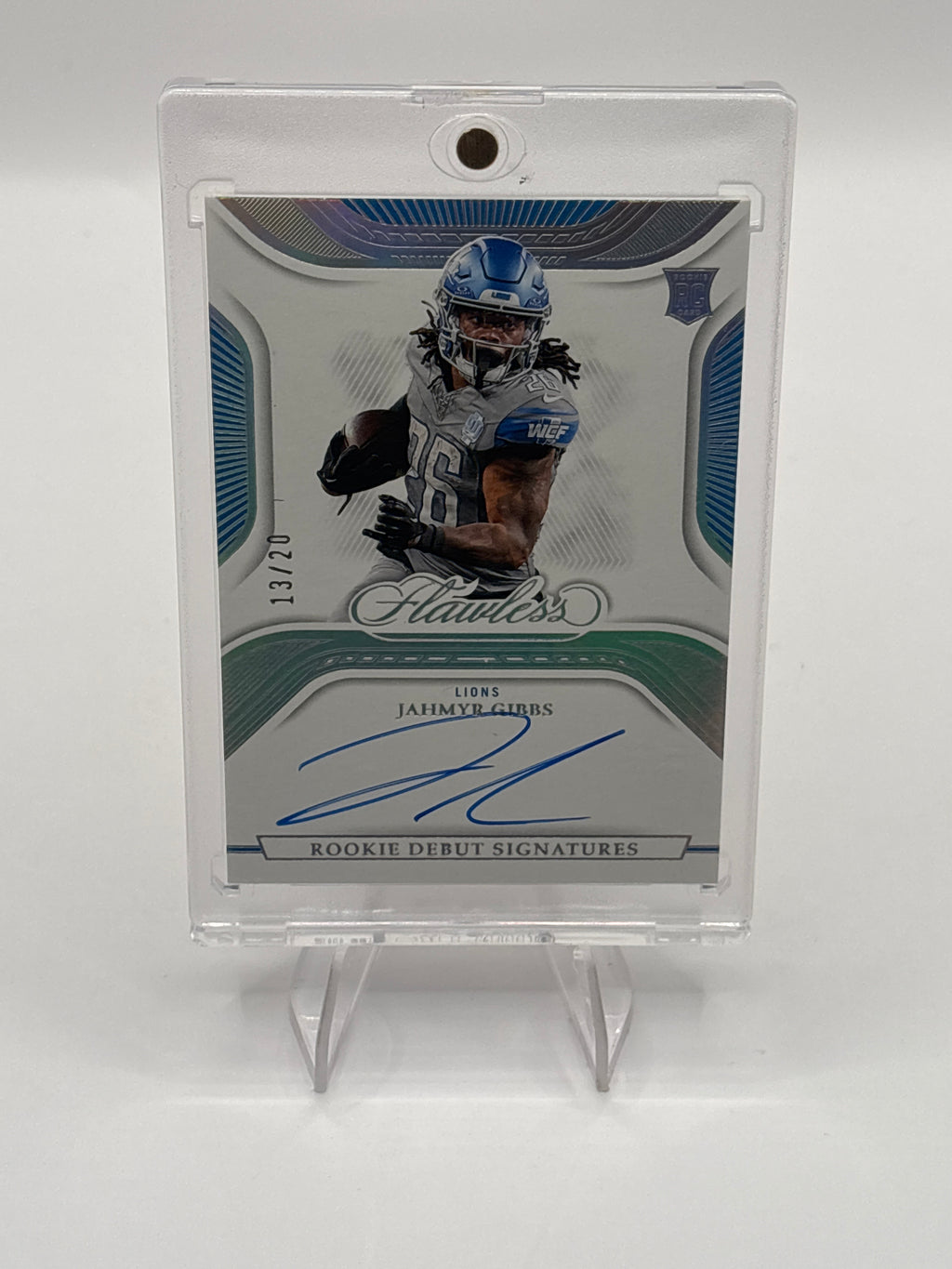 Jahmyr Gibbs Rookie Debut Signatures /20