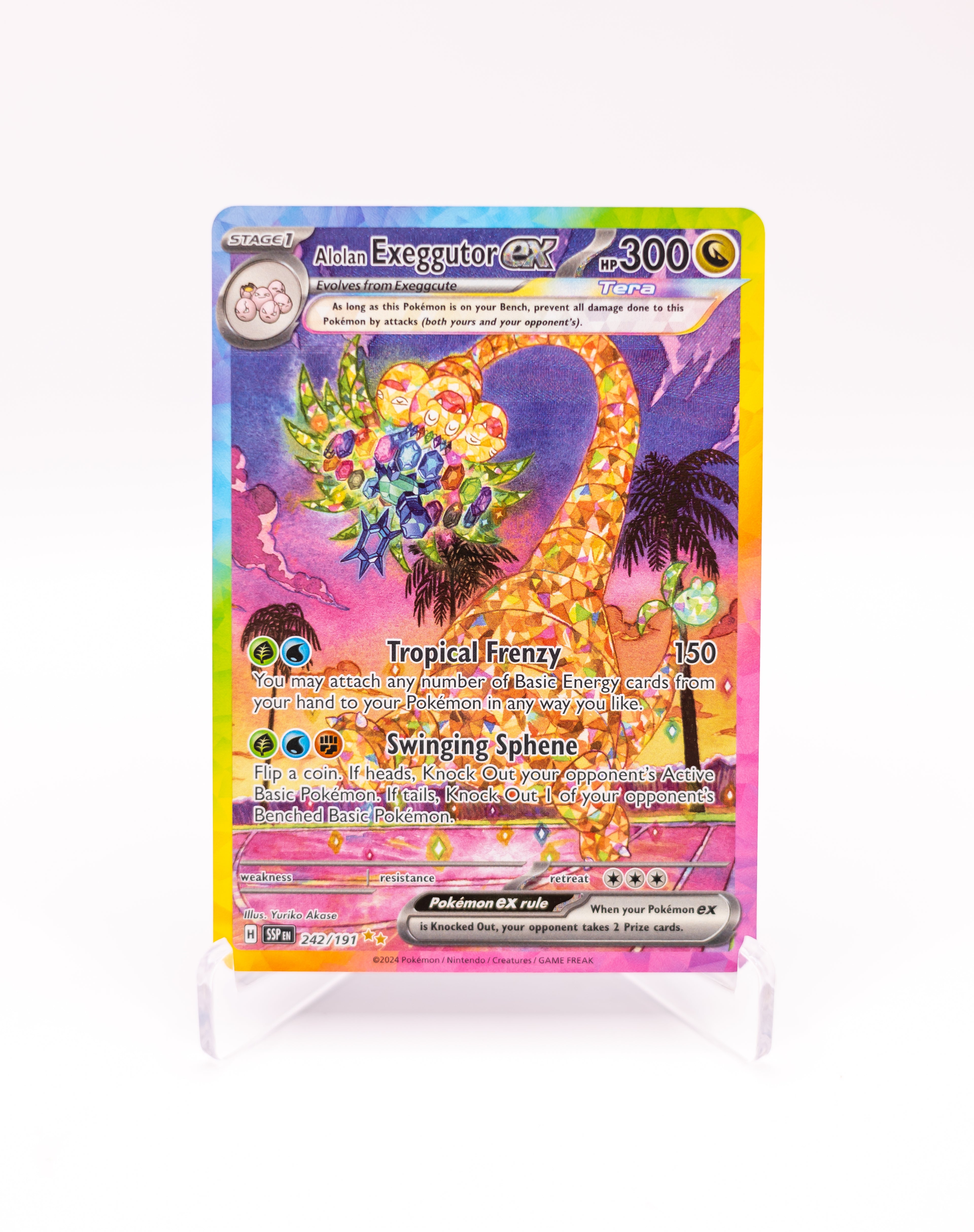 Alolan Exeggutor EX 242/191 NM