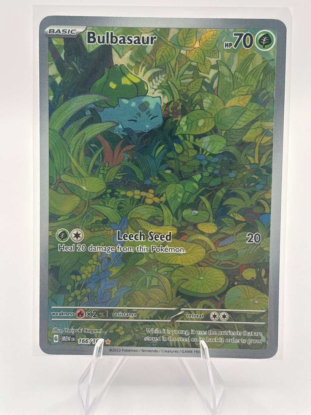 Bulbasaur 166/165 NM