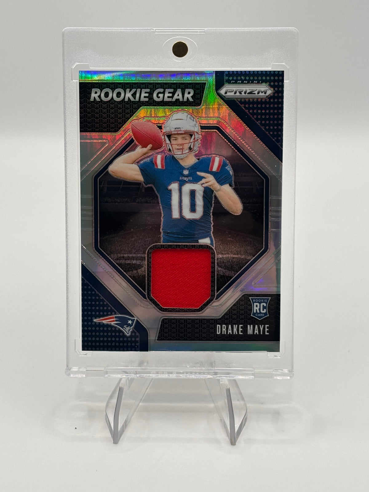 Drake Maye Rookie Gear patch