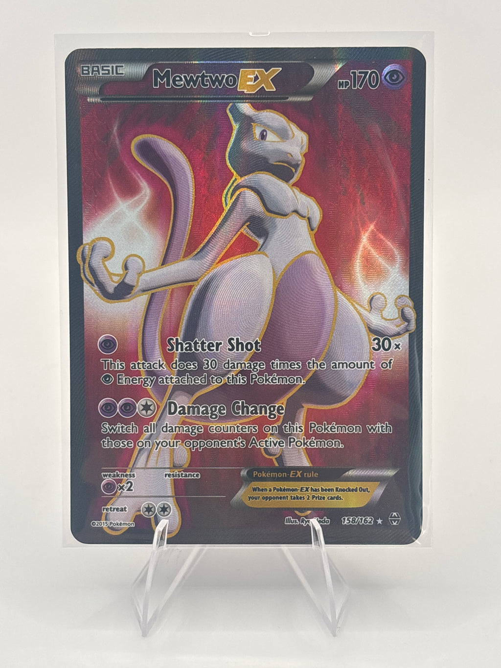 Mewtwo EX 158/162 NM