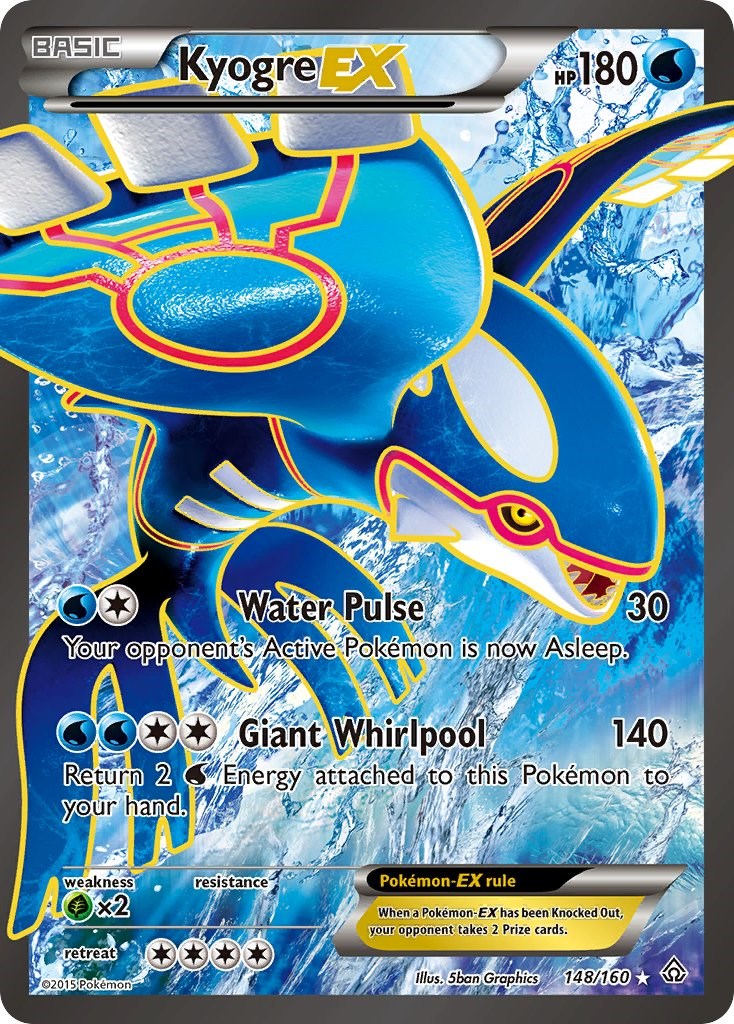 Kyogre EX (148 Full Art)