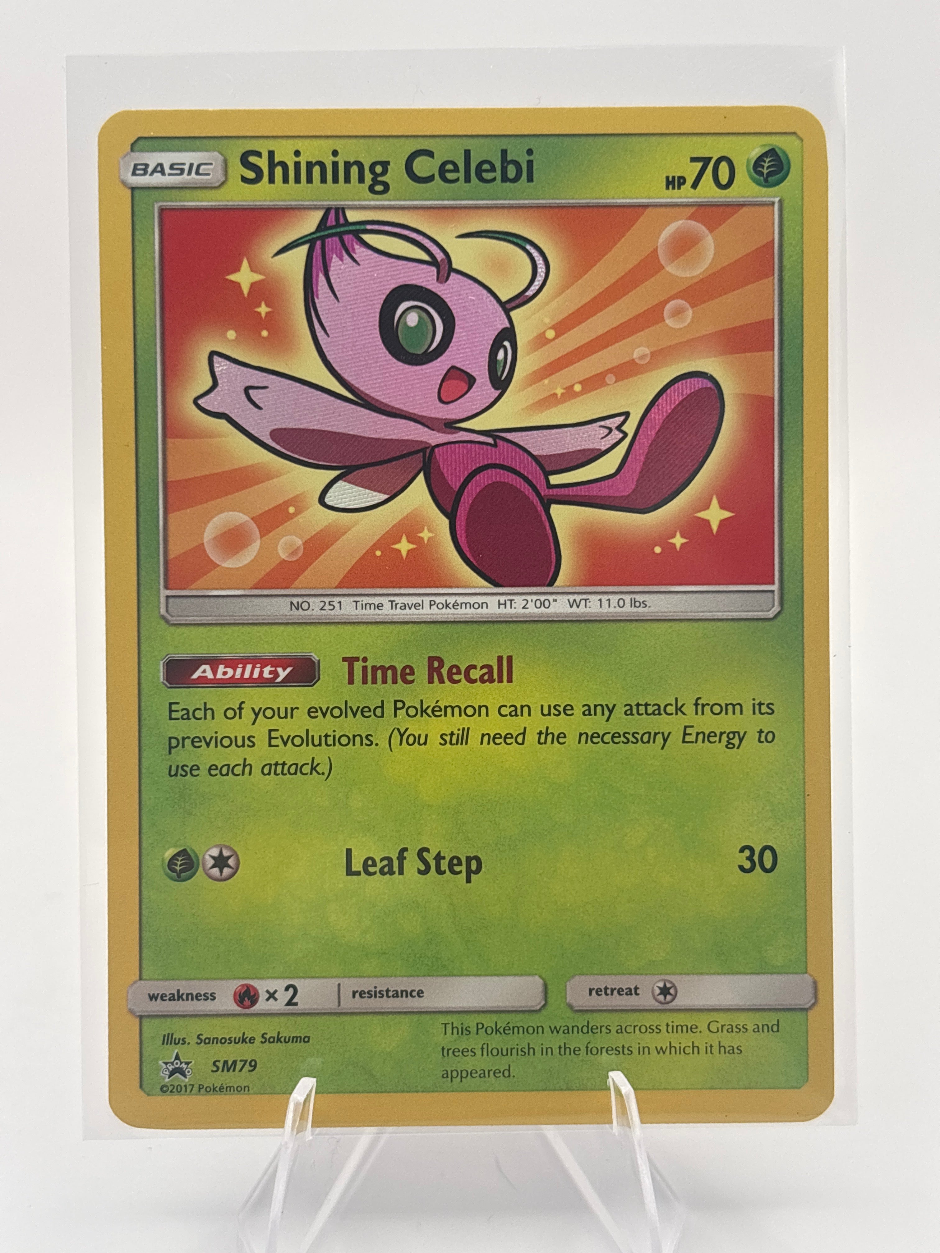 Shining Celebi SM79 Promo NM