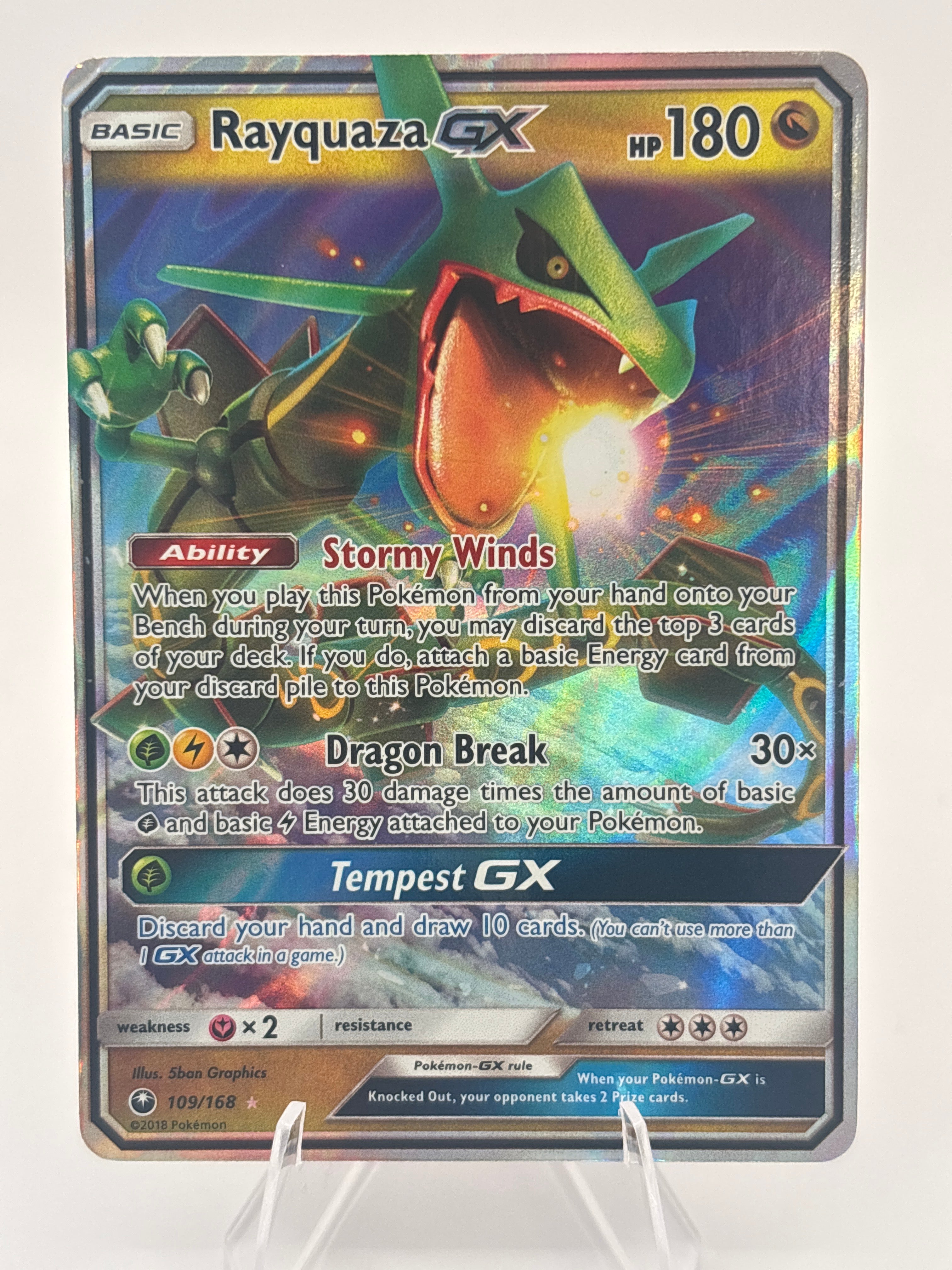 Rayquaza GX 109/168 NM