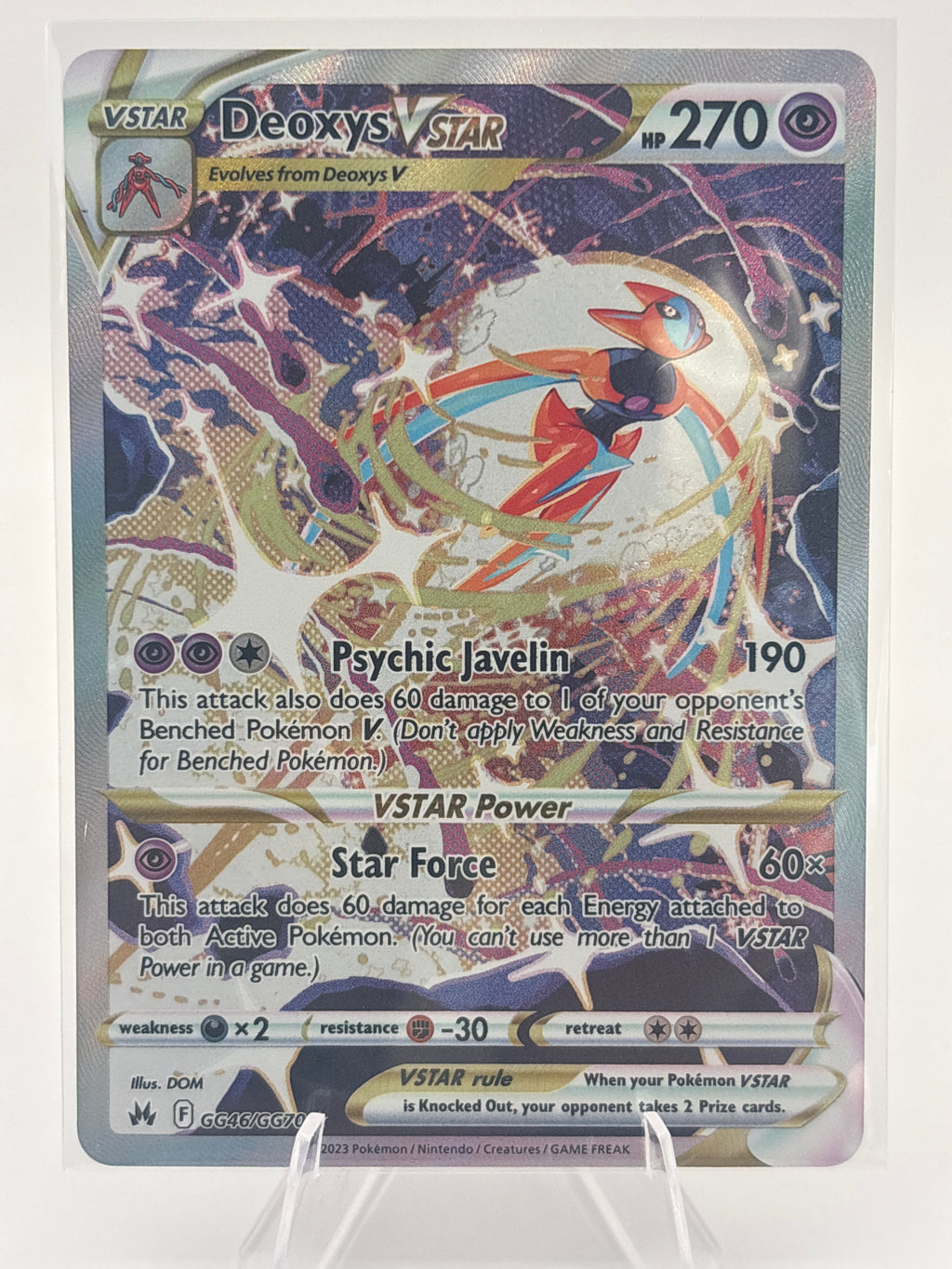 Deoxys VSTAR GG46/GG70 NM