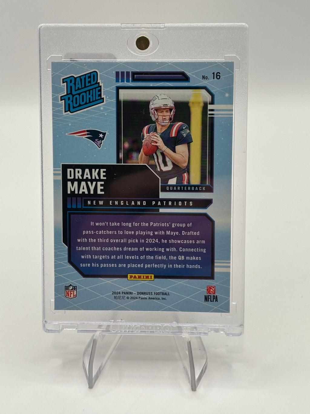 Drake Maye Retro Rated Rookie