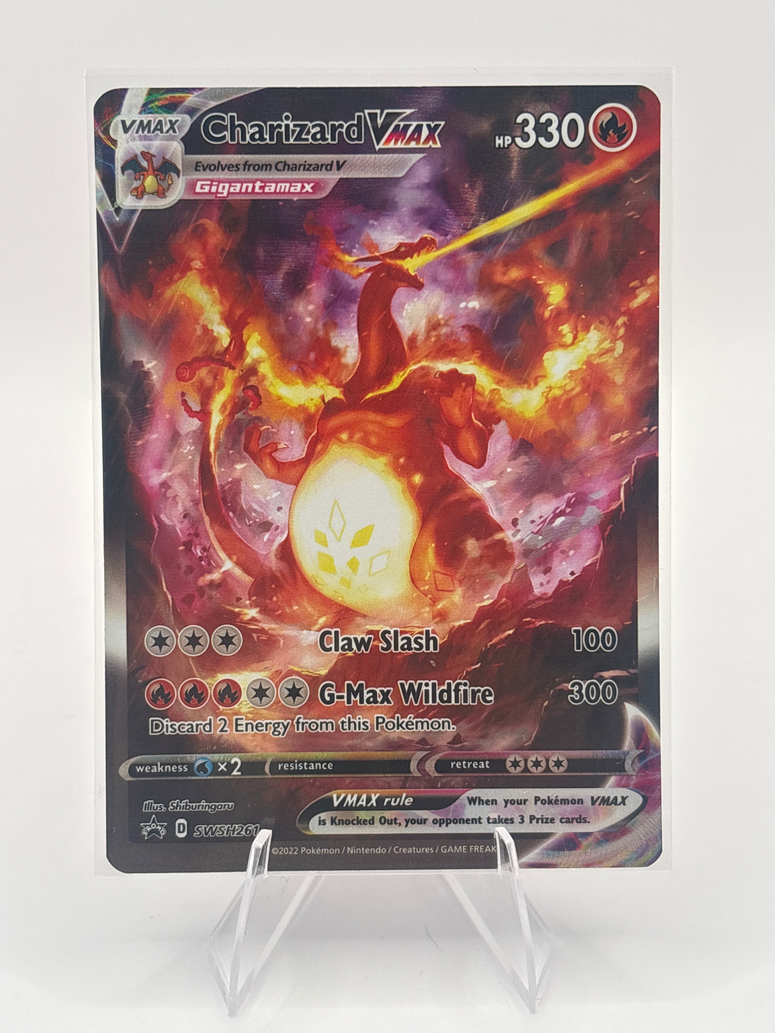 Charizard VMax SWSH261 Promo NM