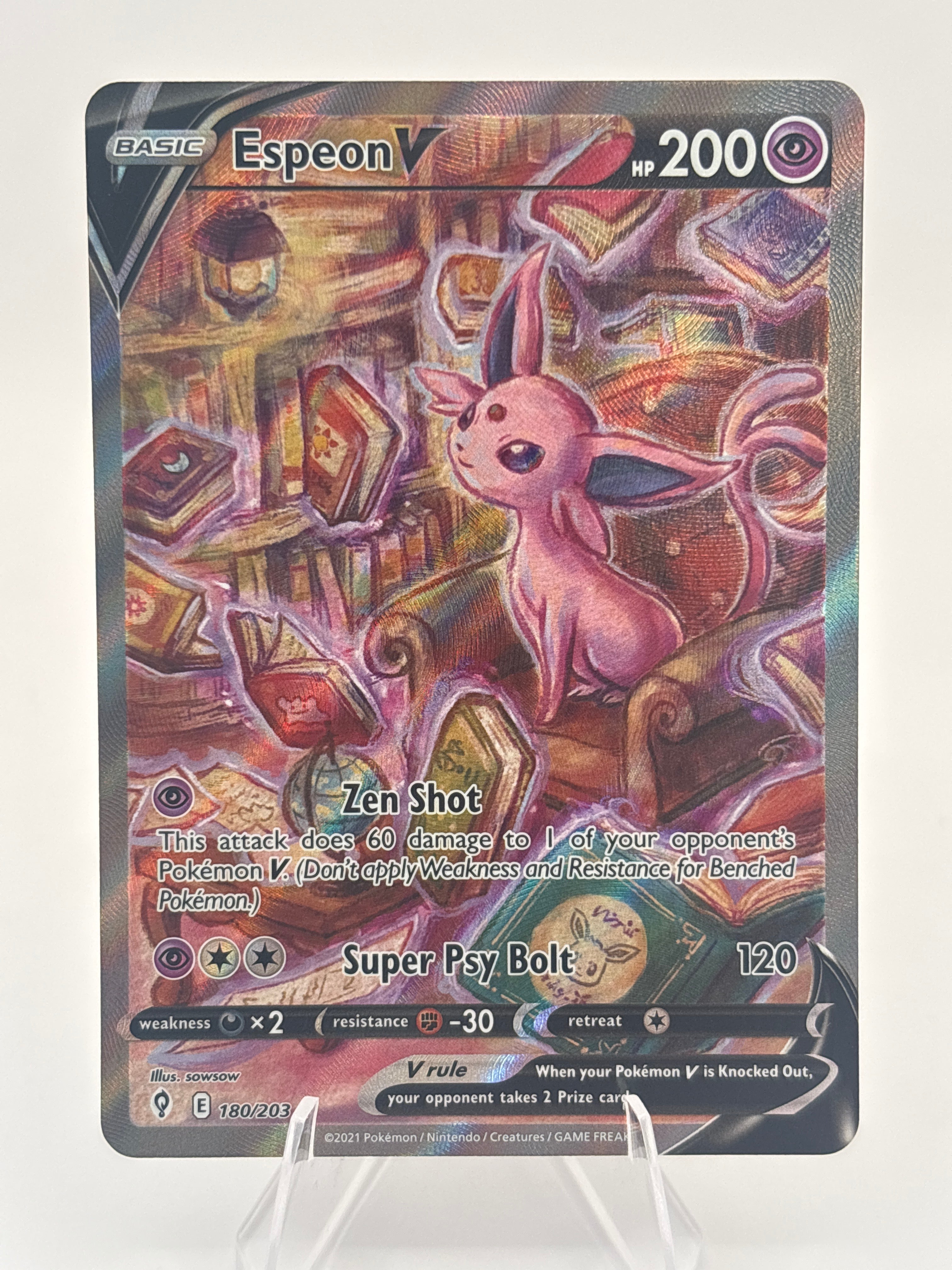 Espeon V 180/203 NM