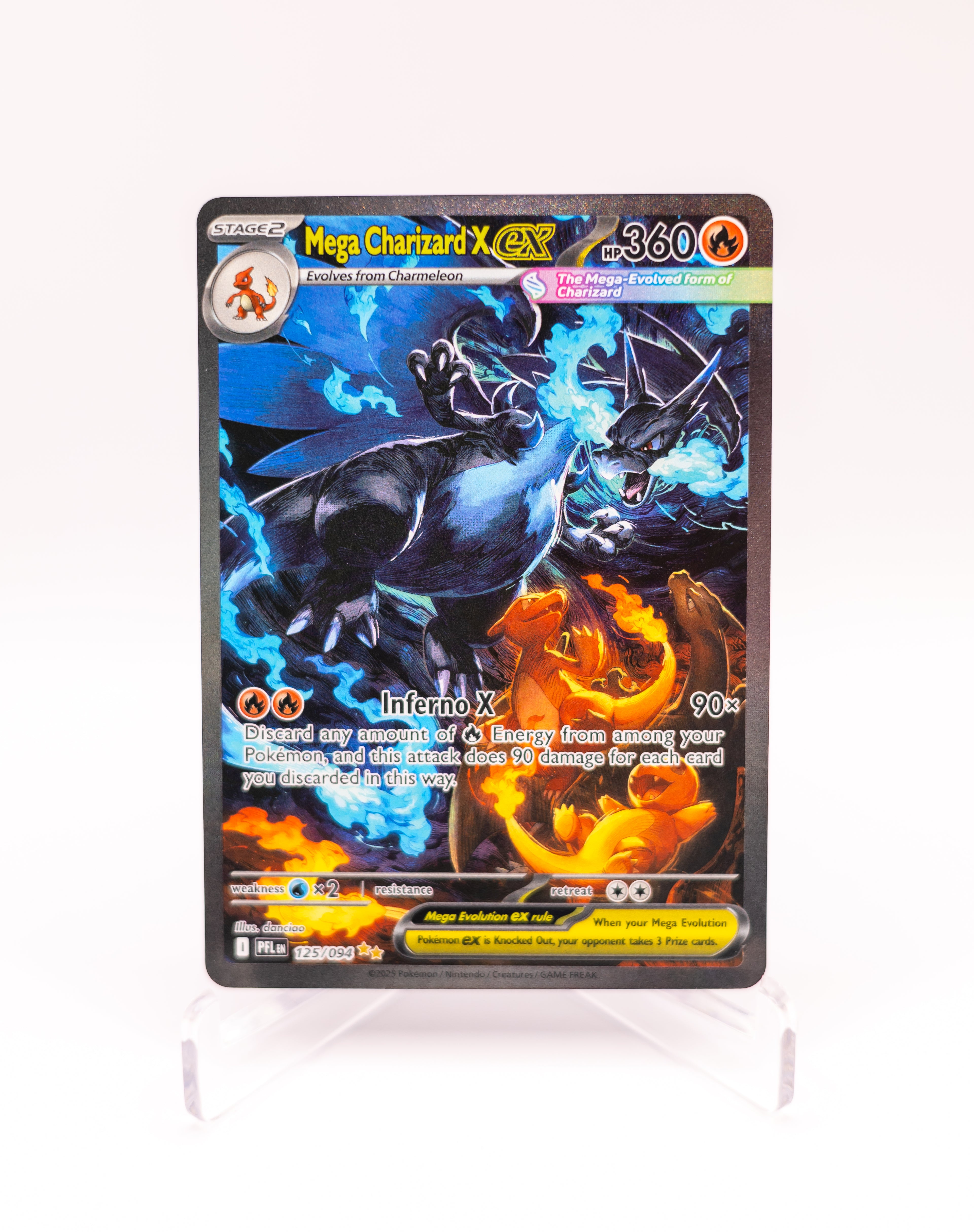 Mega Charizard X EX 125/094 NM