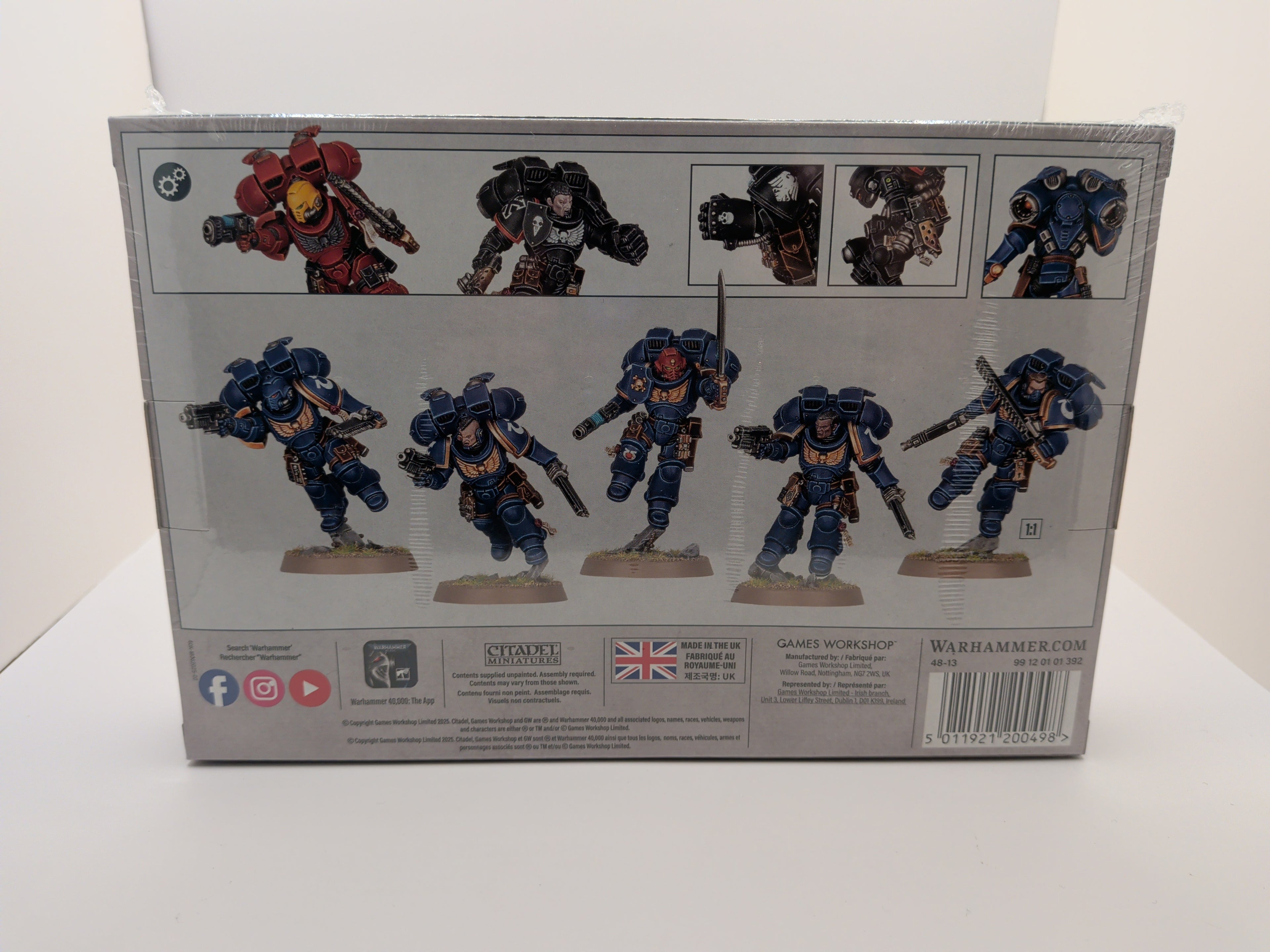 Warhammer 40K, space Marines, assault intercessors