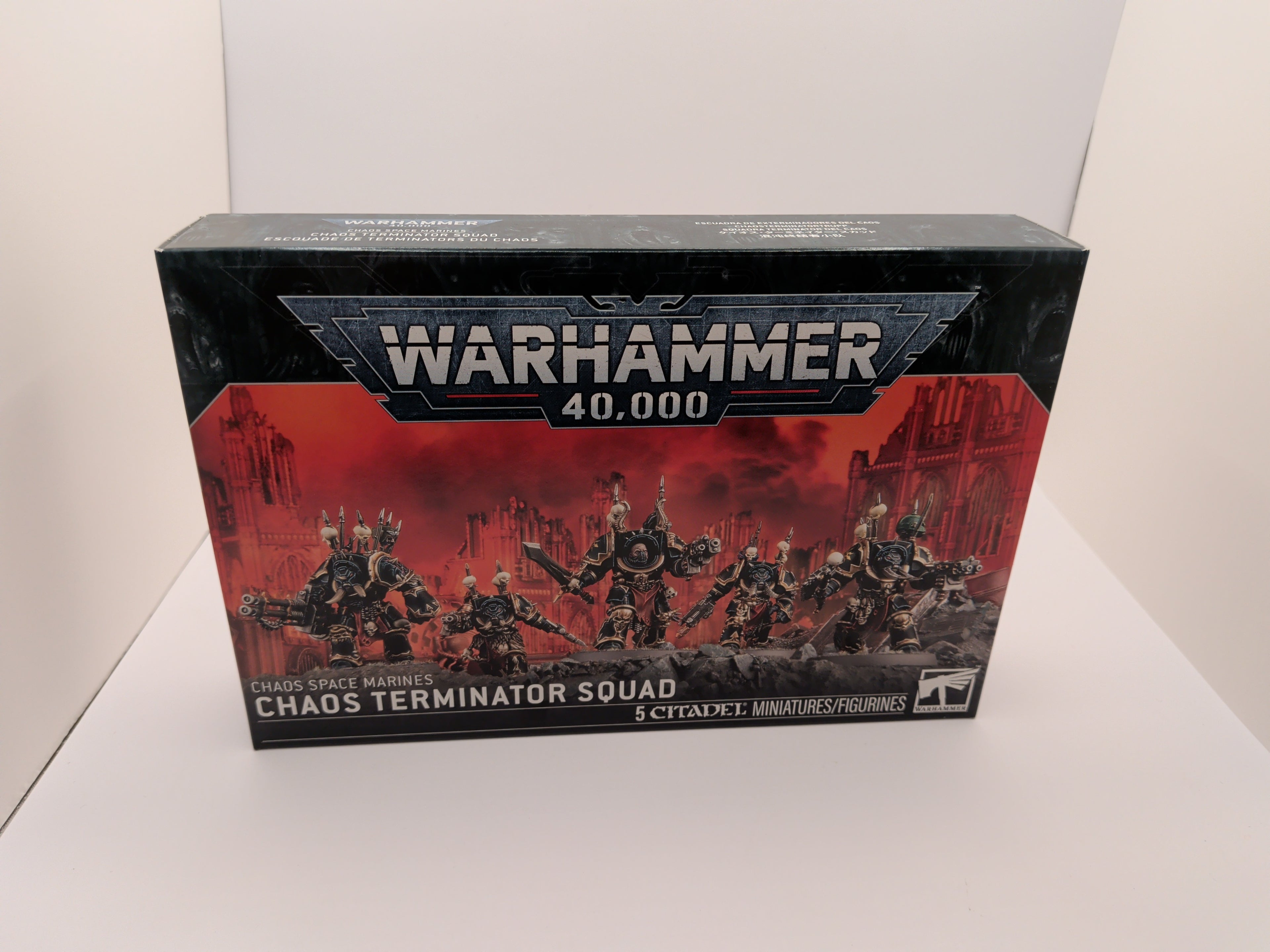 Warhammer 40K, chaos Terminator squad