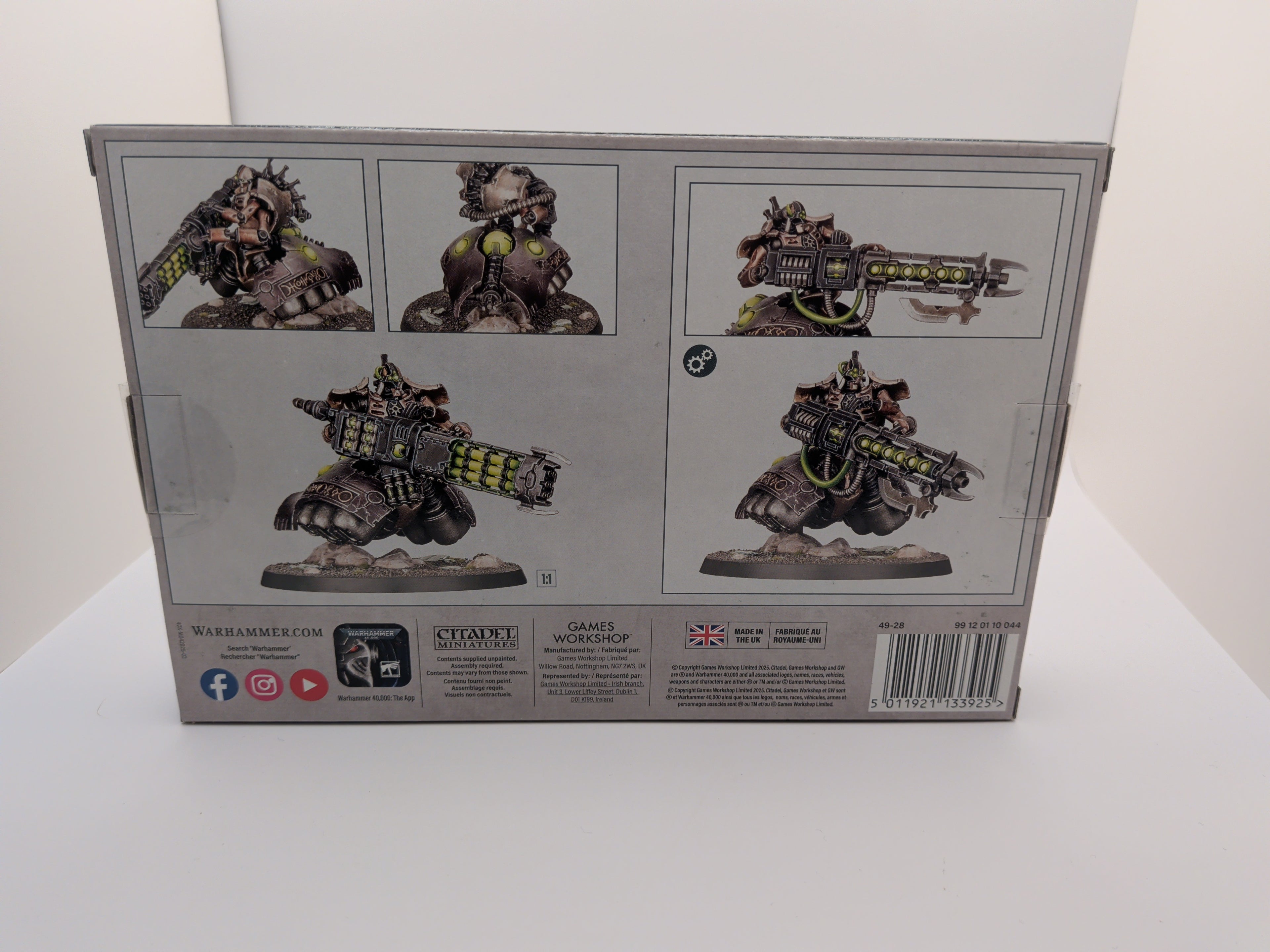 Warhammer 40K, necrons, Lokhust heavy destroyer