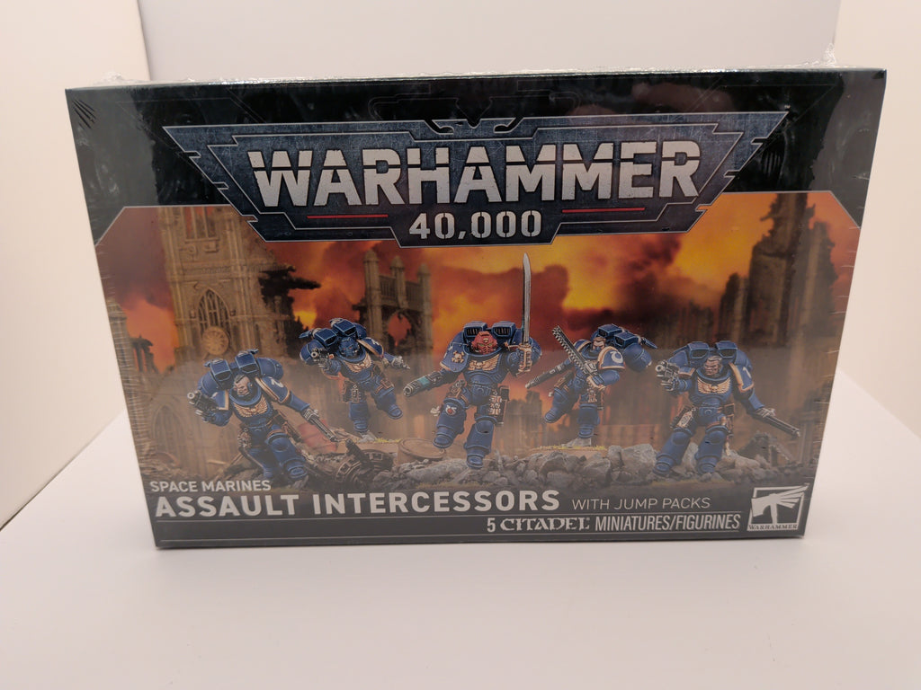 Warhammer 40K, space Marines, assault intercessors