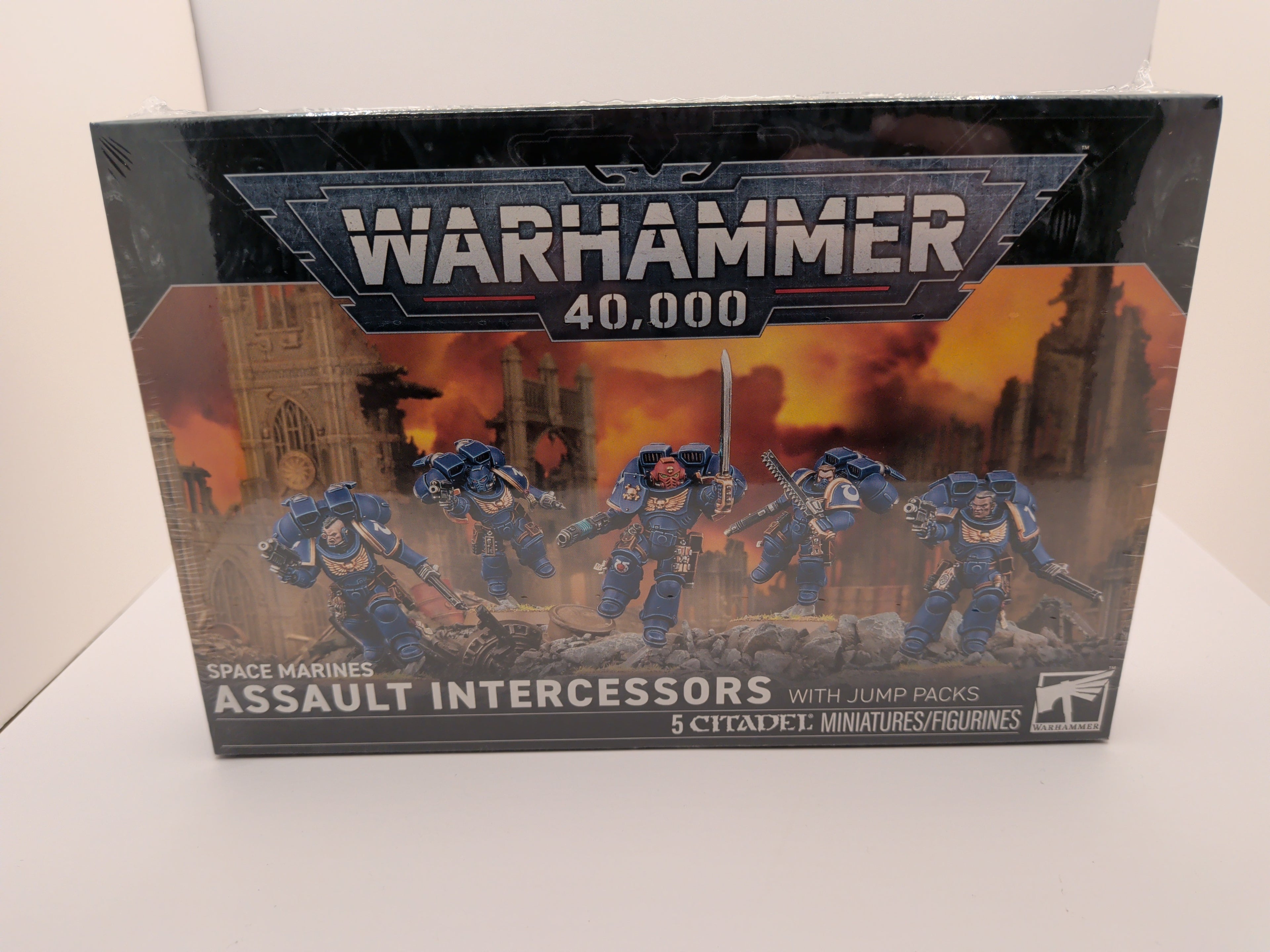 Warhammer 40K, space Marines, assault intercessors