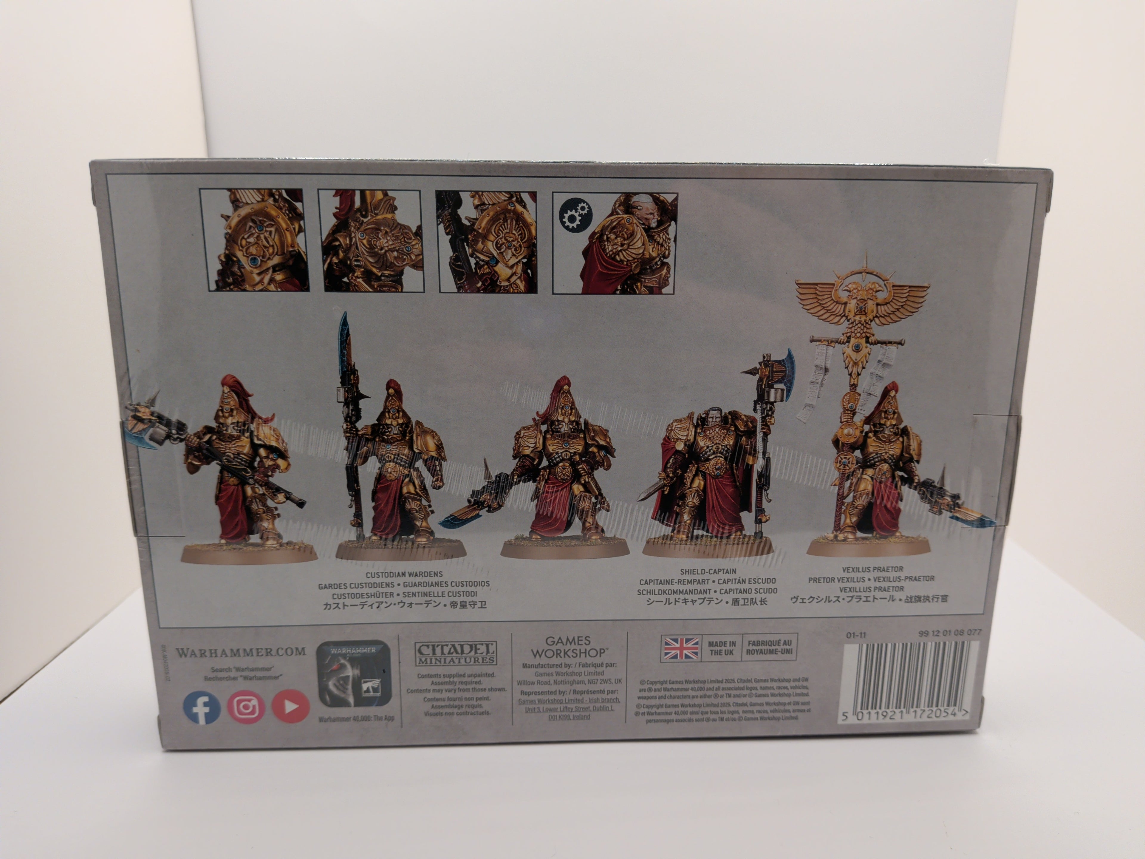 Warhammer 40K, Adeptus Custodes, Custodian Wardens