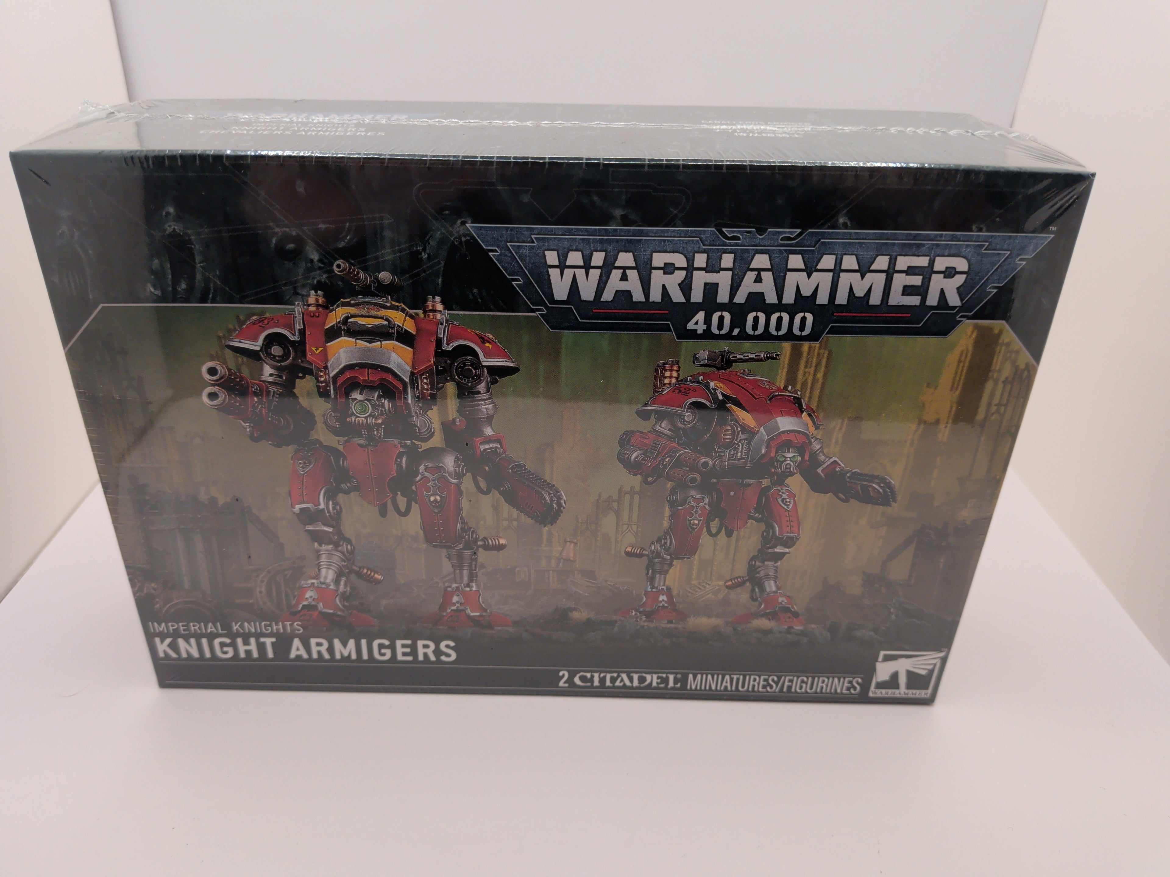 Warhammer 40K, imperial knights, knight armigers