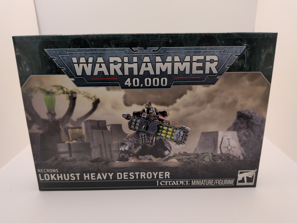 Warhammer 40K, necrons, Lokhust heavy destroyer
