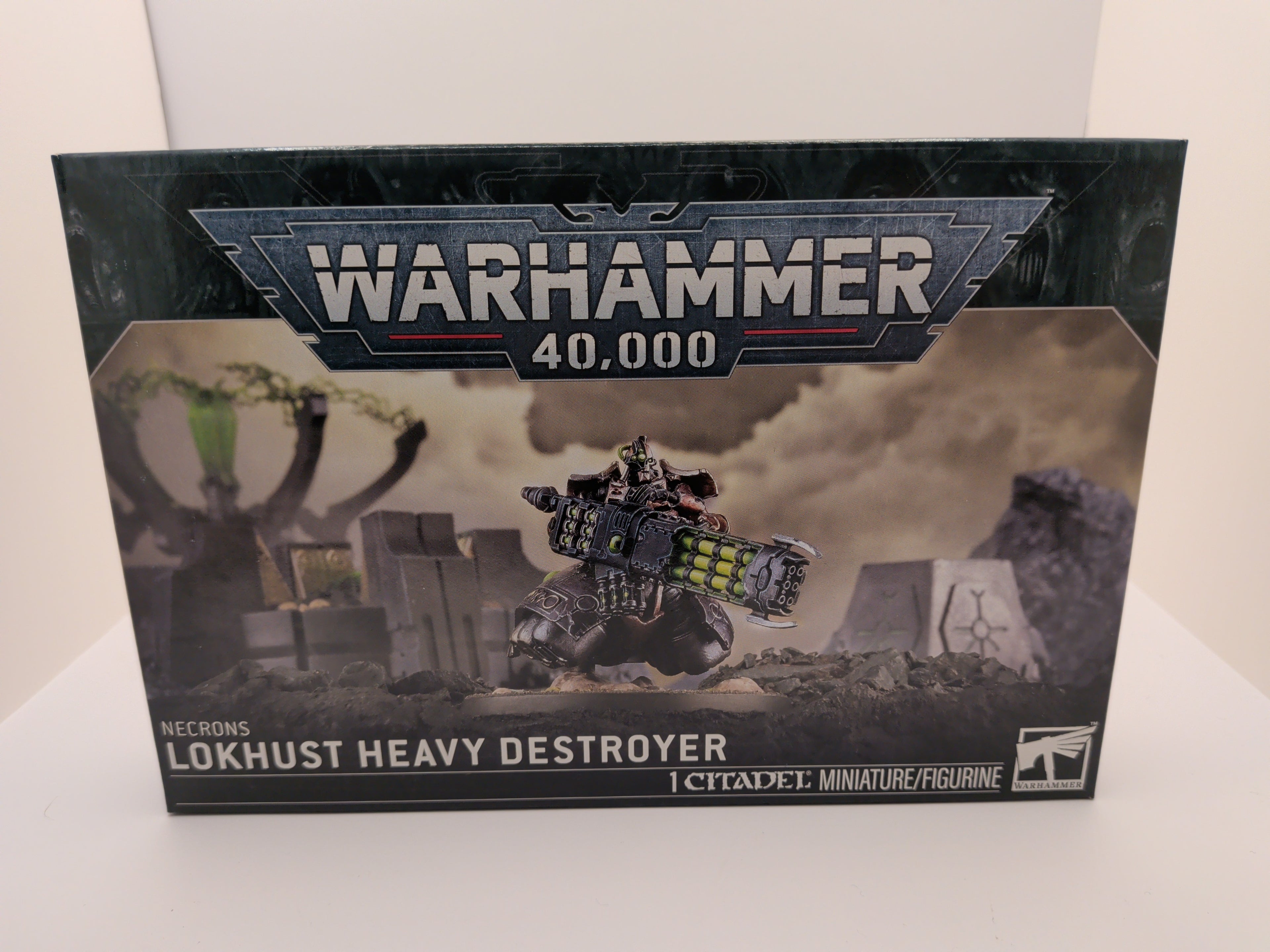 Warhammer 40K, necrons, Lokhust heavy destroyer