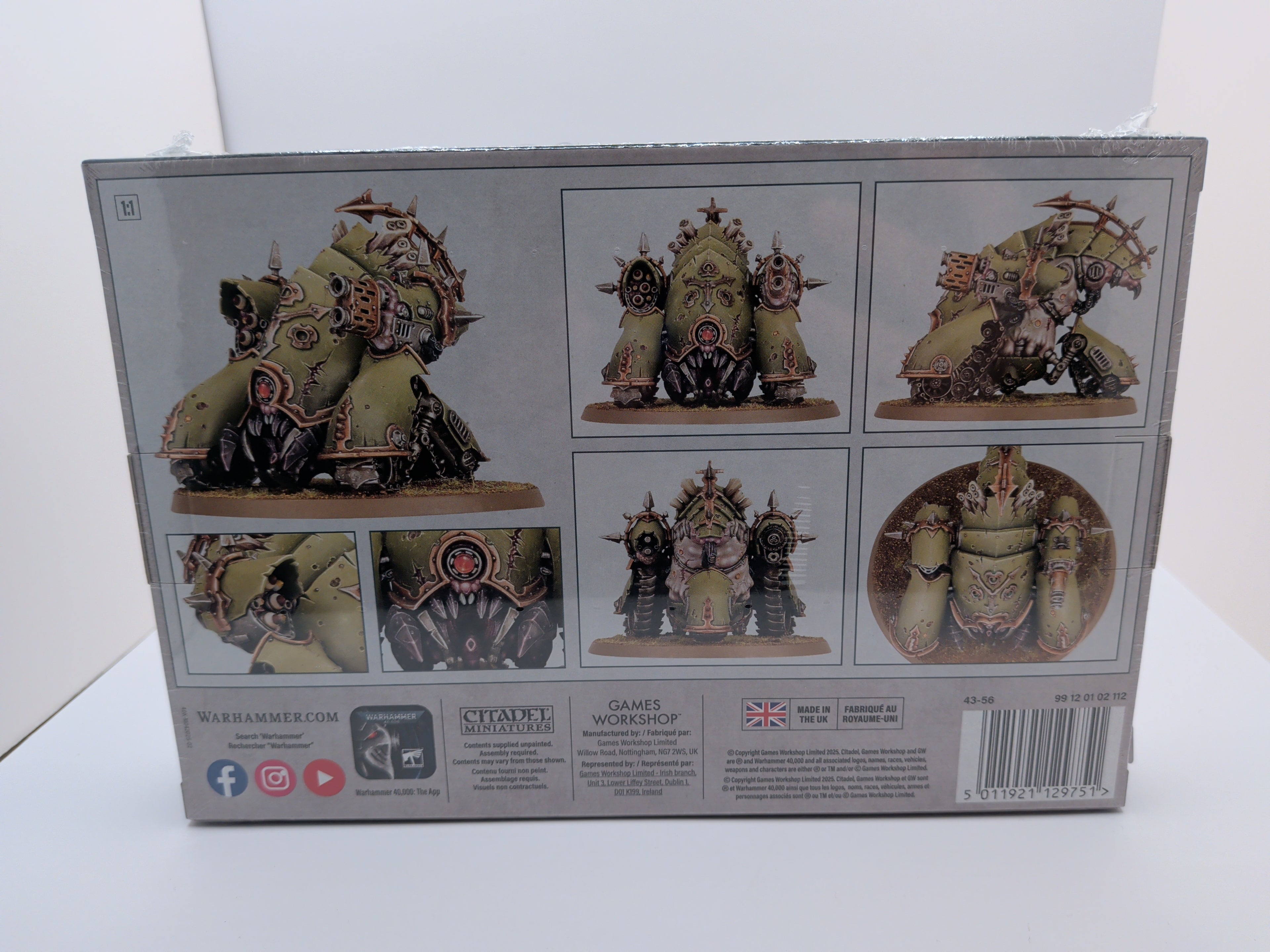 Warhammer 40K, death guard, myphitic Blight-hauler